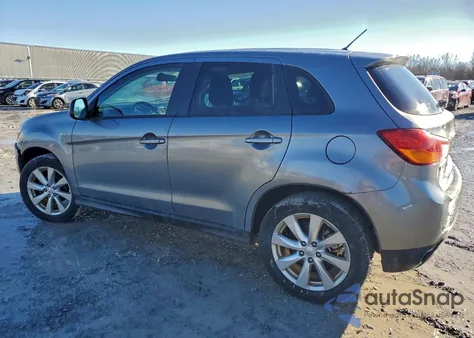 2015 Mitsubishi Outlander Sport Es from USA, damaged, VIN 4A4AP3AU1FE008812